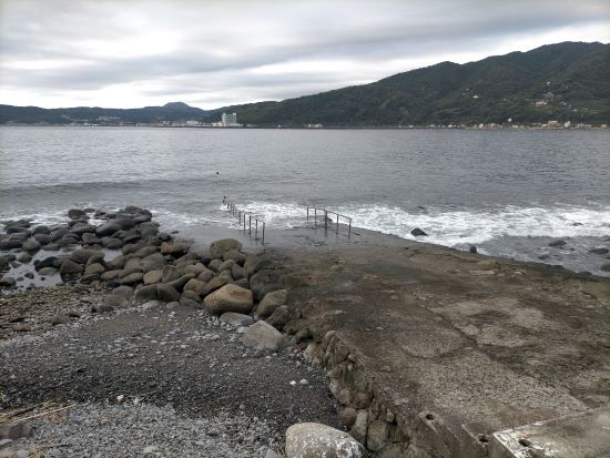 風も弱まり、潜水可能です。